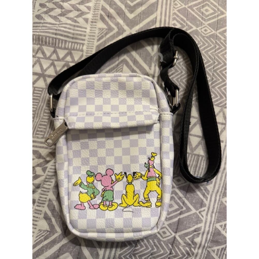 Buckle Down Disney Mickey and Fab Four Friends Backside Group Pose Crossbody